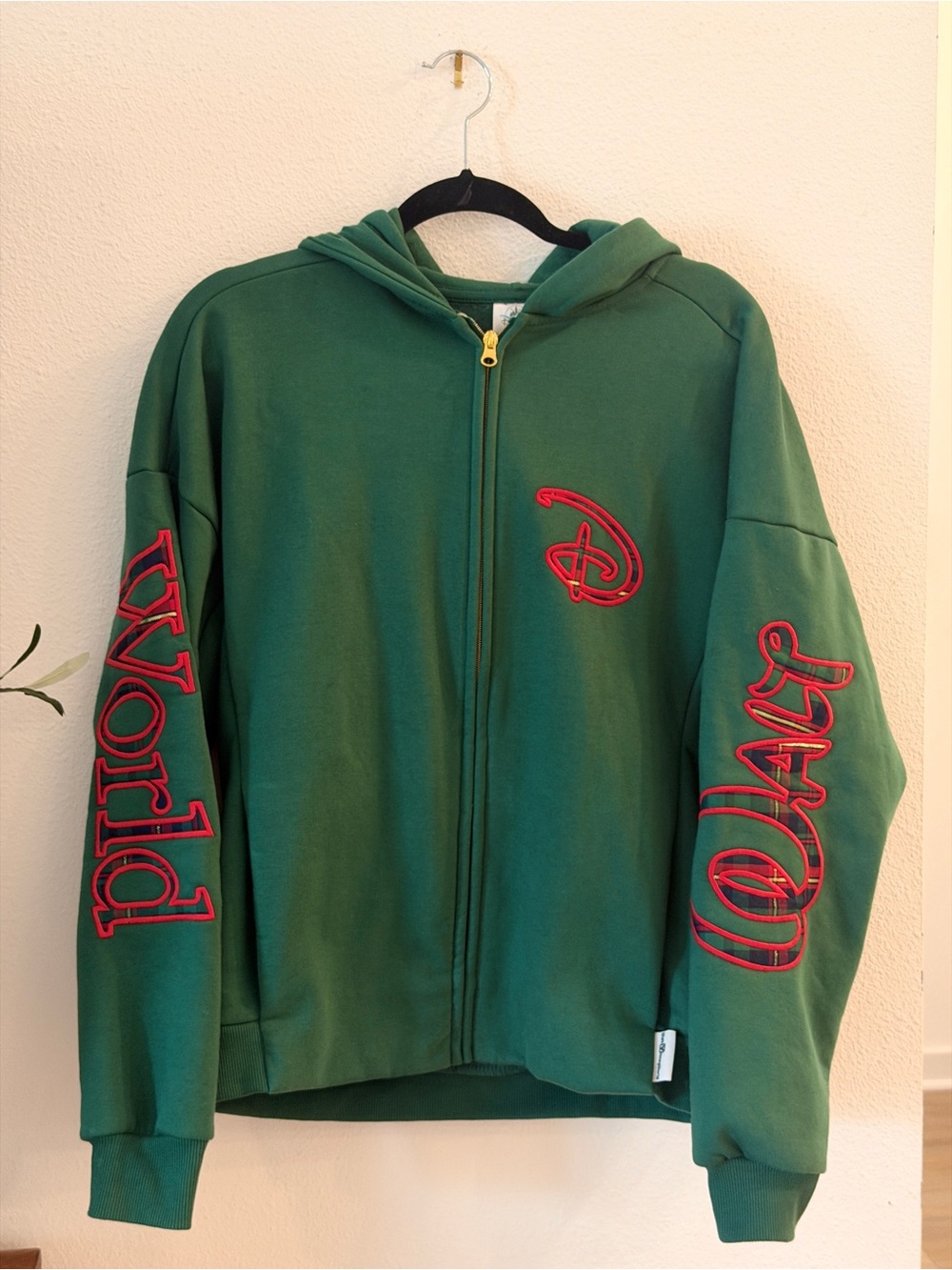 Disney  Holiday zip Hoodie | S